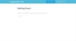 Desktop Screenshot of enlightenmentandtransformation.com