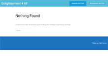 Tablet Screenshot of enlightenmentandtransformation.com